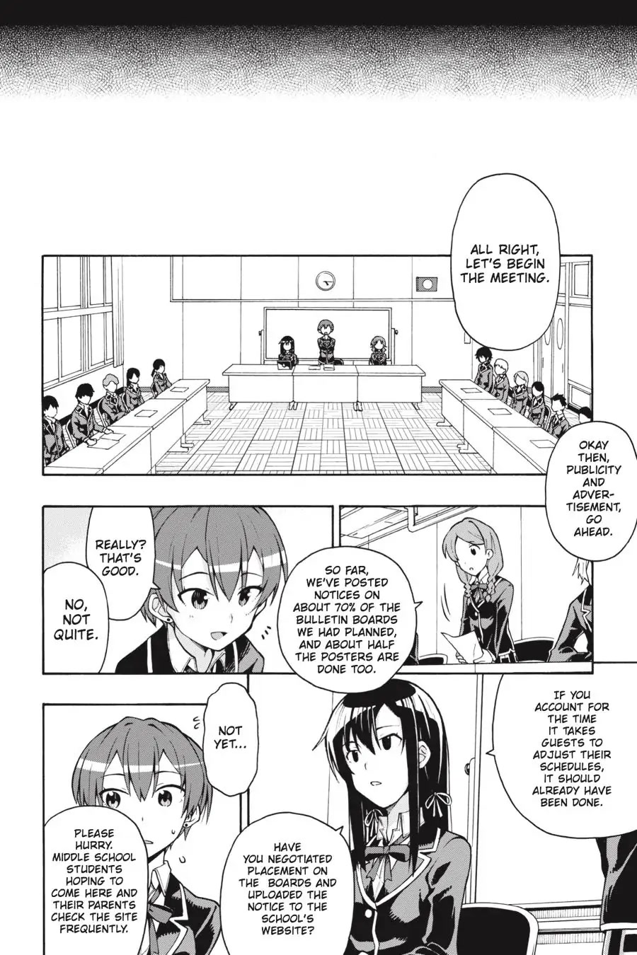 Yahari Ore No Seishun Rabukome Wa Machigatte Iru. @ Comic Chapter 37 #12