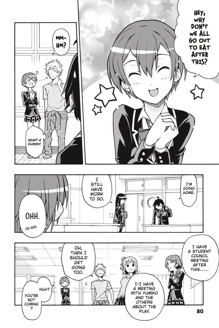 Yahari Ore No Seishun Rabukome Wa Machigatte Iru. @ Comic Chapter 38 #22