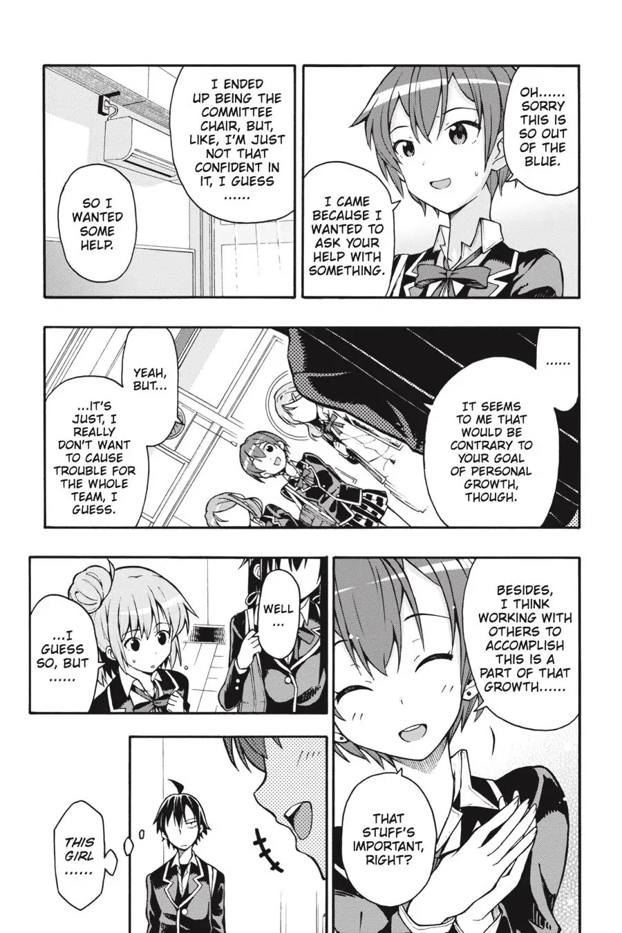 Yahari Ore No Seishun Rabukome Wa Machigatte Iru. @ Comic Chapter 36 #28