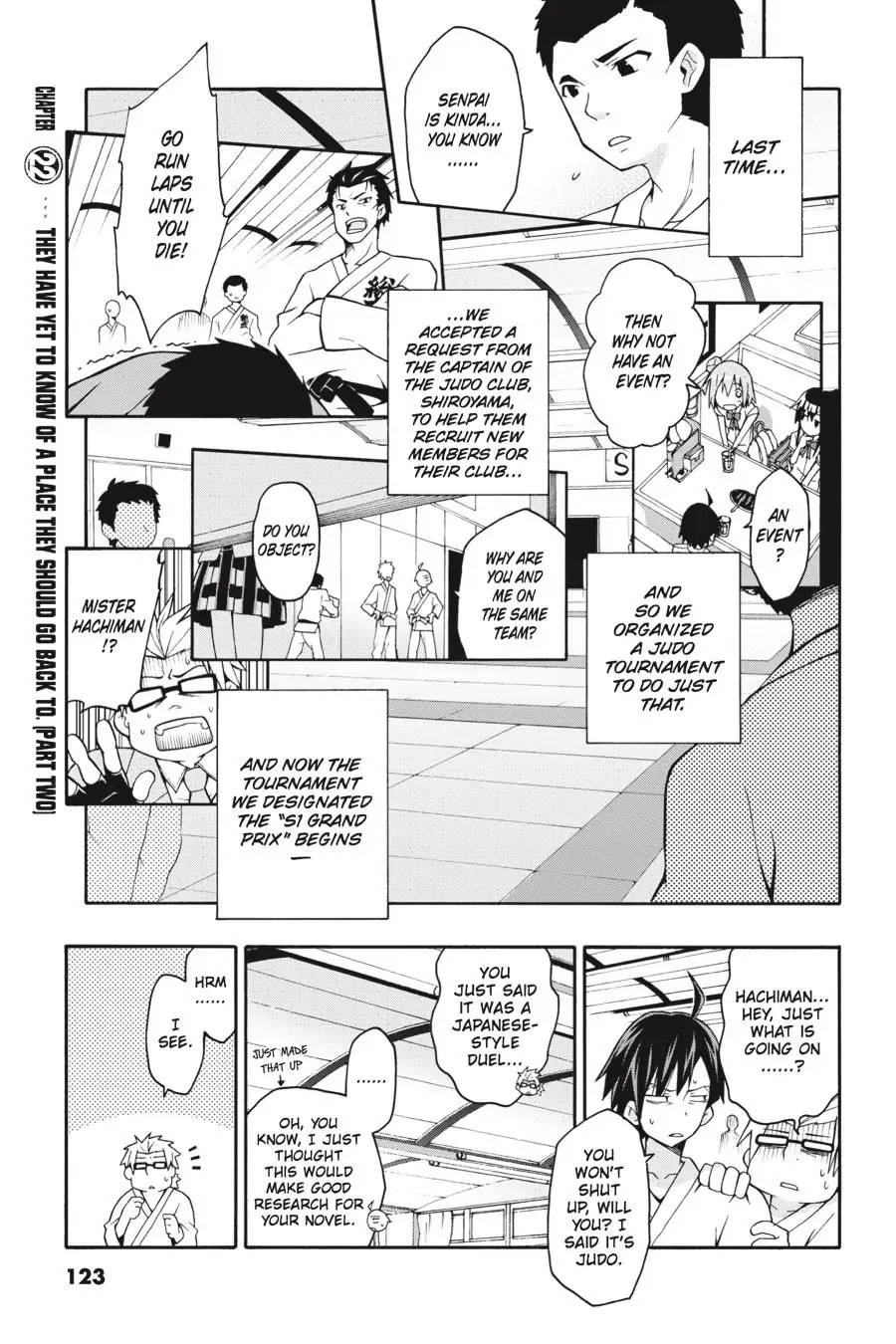 Yahari Ore No Seishun Rabukome Wa Machigatte Iru. @ Comic Chapter 22 #1