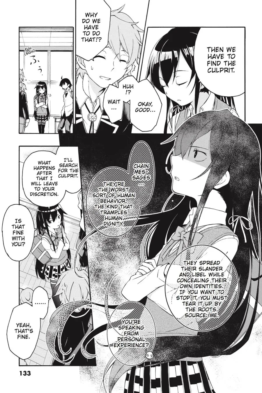 Yahari Ore No Seishun Rabukome Wa Machigatte Iru. @ Comic Chapter 10 #9