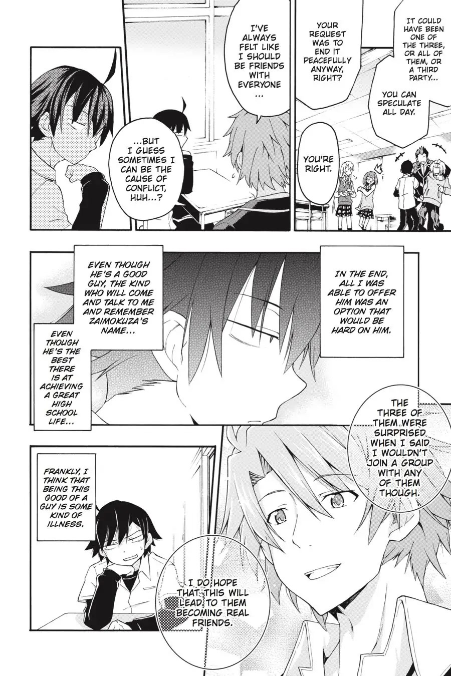 Yahari Ore No Seishun Rabukome Wa Machigatte Iru. @ Comic Chapter 10 #32