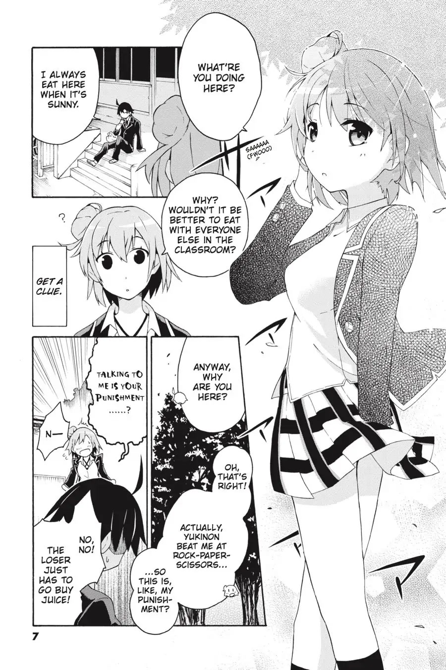 Yahari Ore No Seishun Rabukome Wa Machigatte Iru. @ Comic Chapter 6 #9