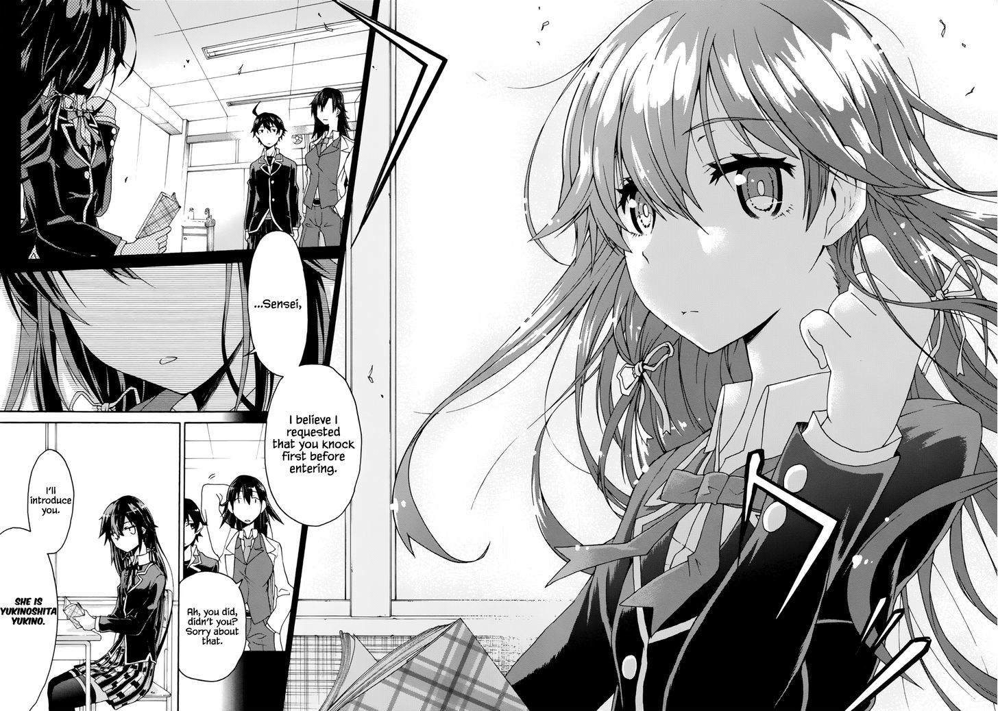 Yahari Ore No Seishun Rabukome Wa Machigatte Iru. @ Comic Chapter 1 #14