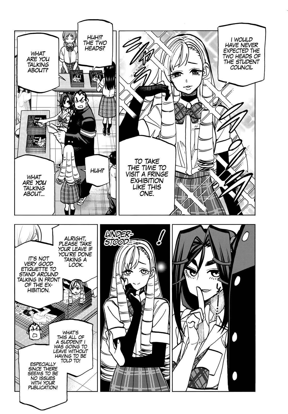 The Story Between A Dumb Prefect And A High School Girl With An Inappropriate Skirt Length Chapter 32 #16