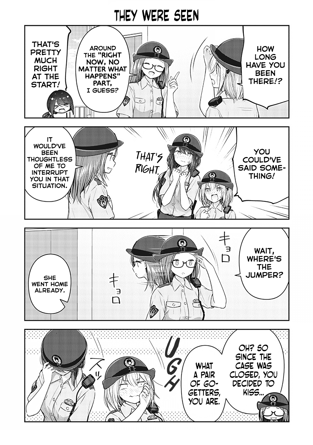 Constable Sakuma And Constable Hanaoka Started Dating Chapter 8 #16