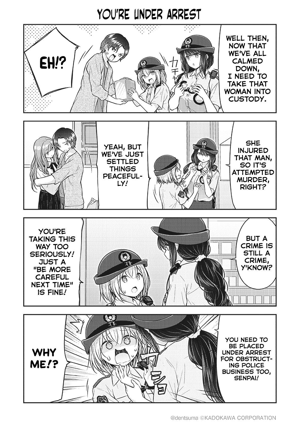 Constable Sakuma And Constable Hanaoka Started Dating Chapter 3 #13