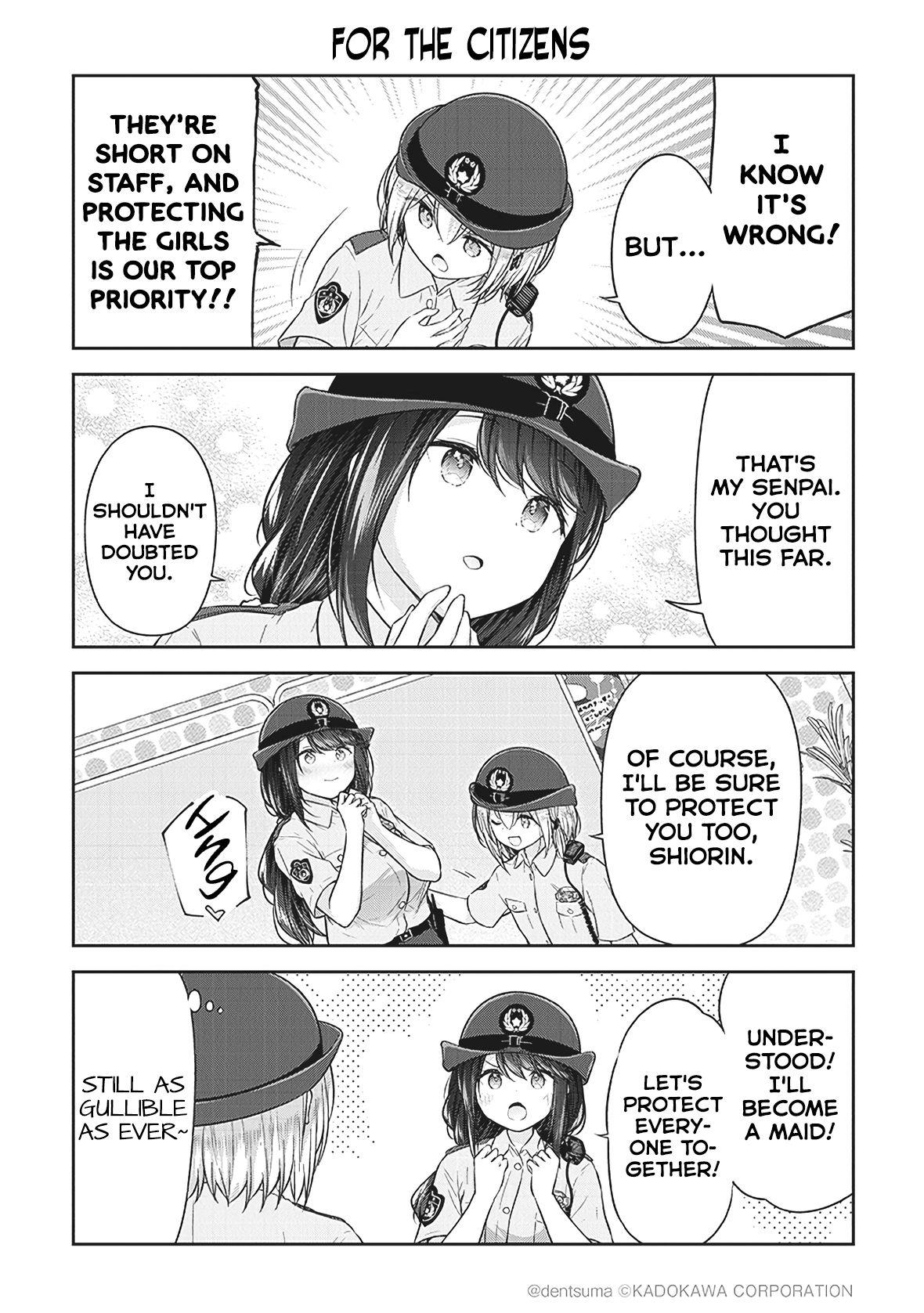 Constable Sakuma And Constable Hanaoka Started Dating Chapter 4 #3