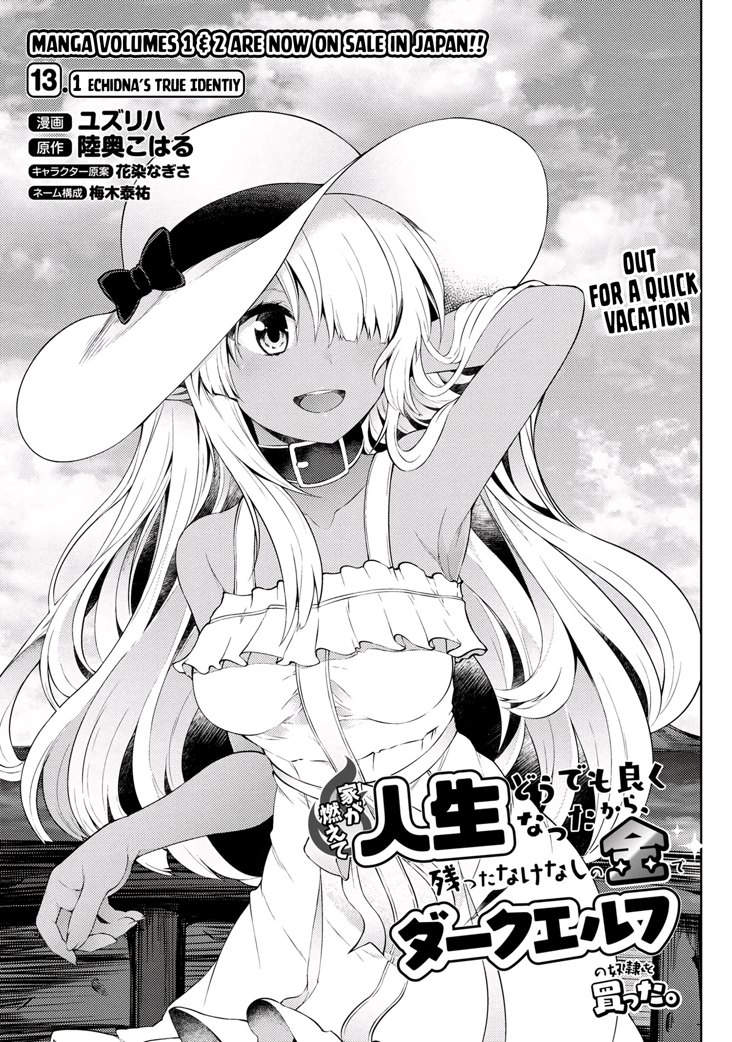 Ie Ga Moete Jinsei Dou Demo Yoku Natta Kara, Nokotta Nakenashi No Kin De Dark Elf No Dorei O Katta Chapter 13.1 #2