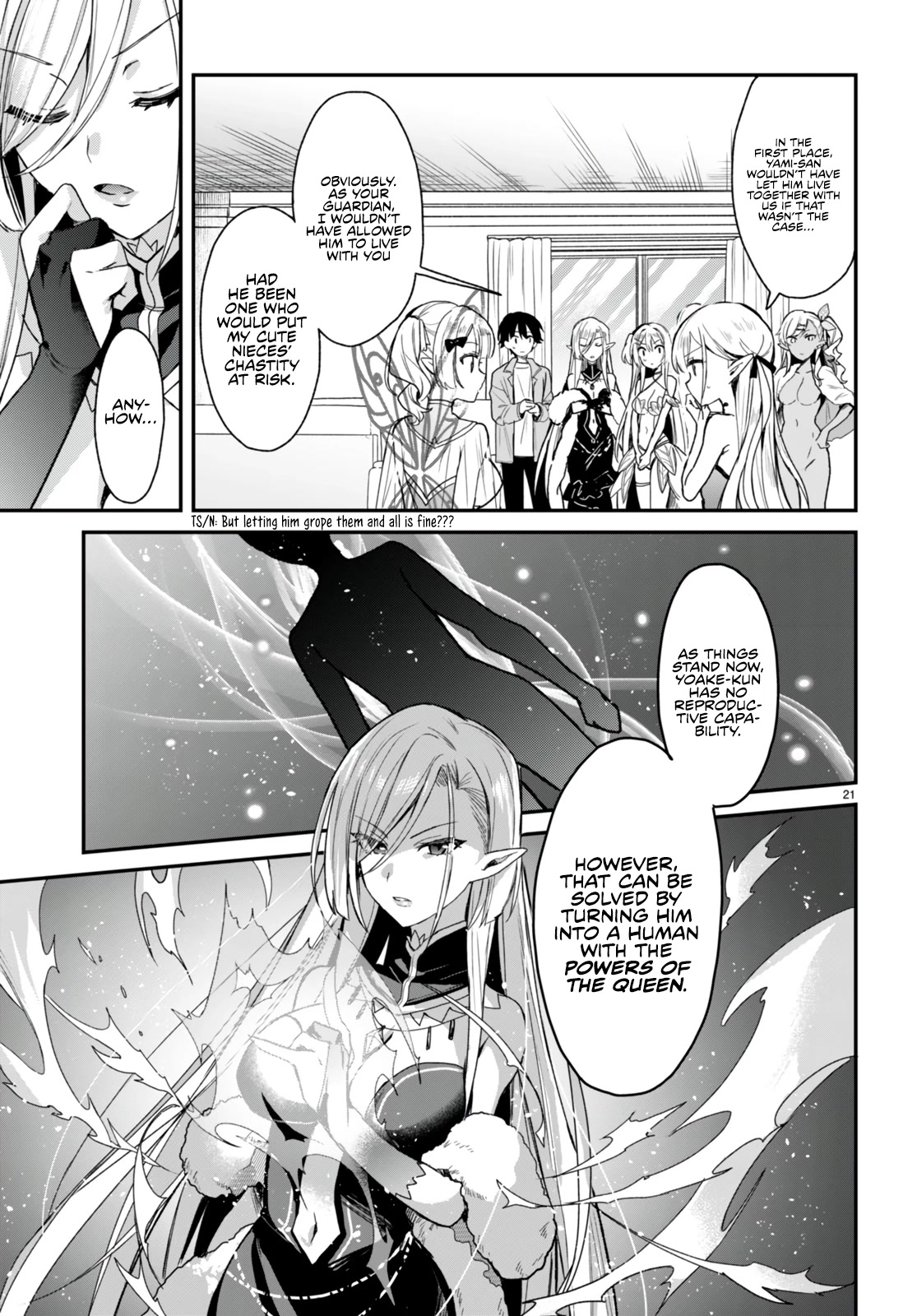 The Four Sisters (Elves) Wait For The Night Chapter 17 #22