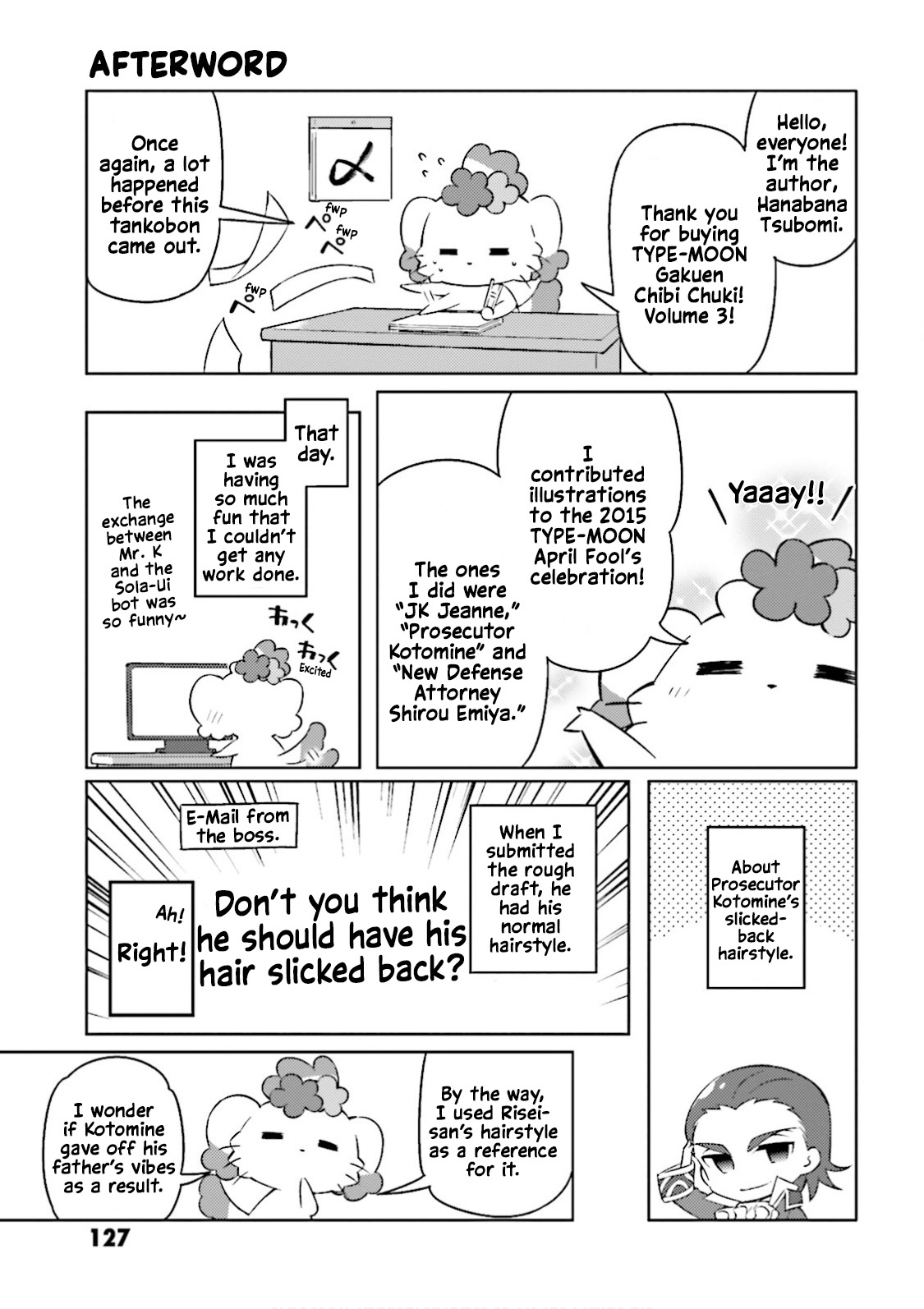 Type-Moon Gakuen - Chibi Chuki! Chapter 22.8 #11