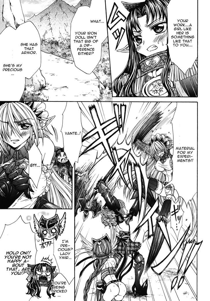 Queen's Blade Rebellion - Aoarashi No Hime Kishi Chapter 8 #9