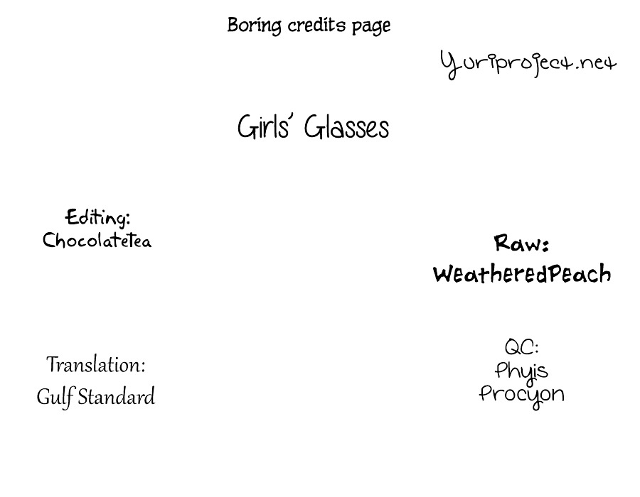 Girls' Glasses Chapter 0 #7