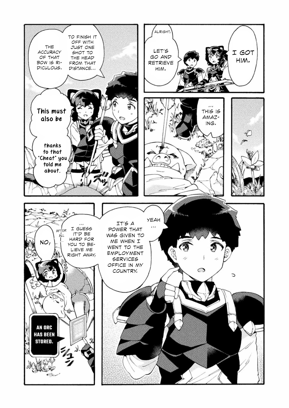 Neet Dakedo Hello Work Ni Ittara Isekai Ni Tsuretekareta Chapter 17 #10