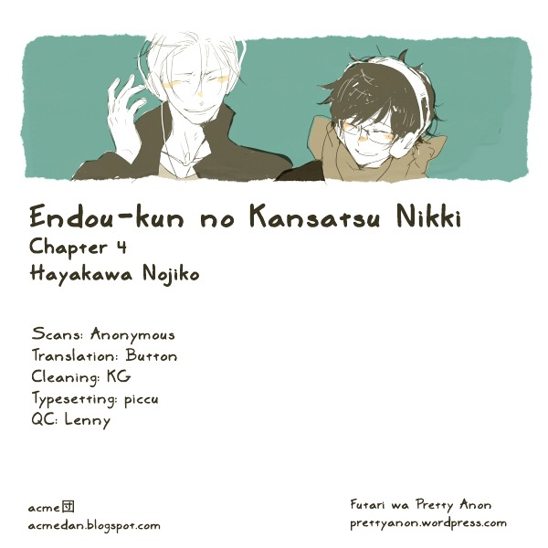 Endou-Kun No Kansatsu Nikki Chapter 4 #1