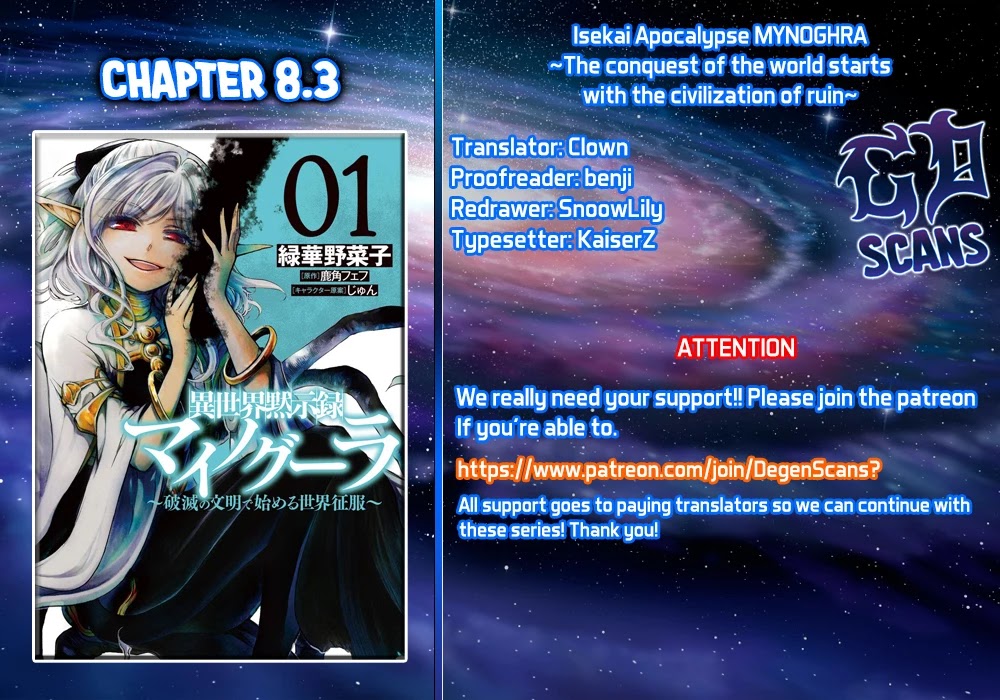 Isekai Apocalypse Mynoghra ~The Conquest Of The World Starts With The Civilization Of Ruin~ Chapter 8.3 #12