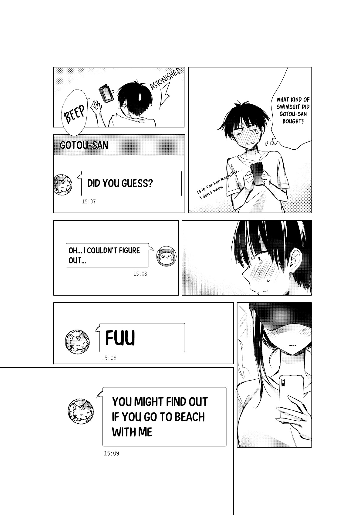 Gotou-San Wa Furimukasetai! (Pixiv Serialization) Chapter 25 #4