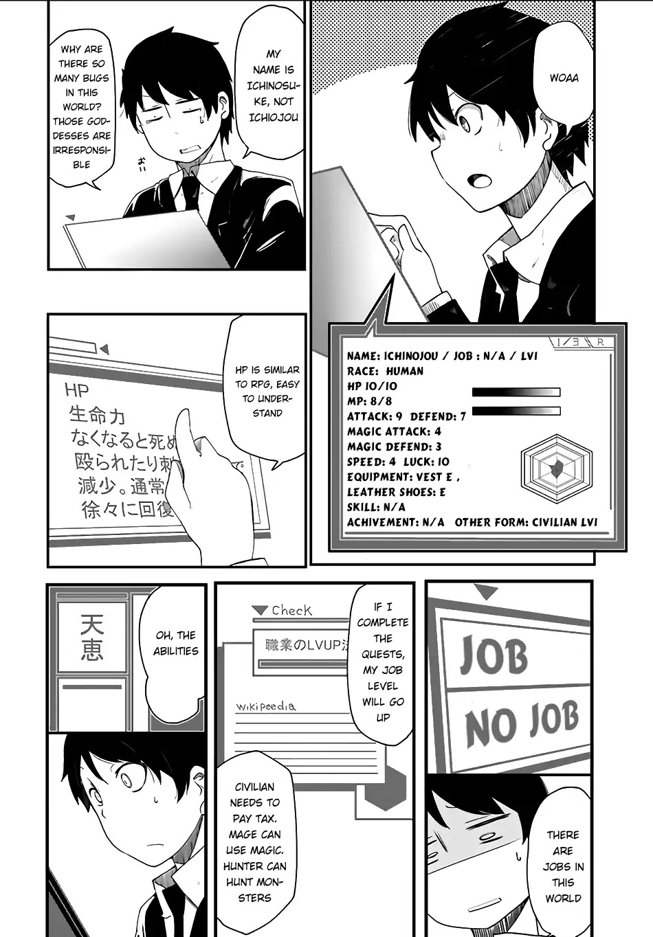 Seichou Cheat De Nandemo Dekiru You Ni Natta Ga, Mushoku Dake Wa Yamerarenai You Desu Chapter 1 #18