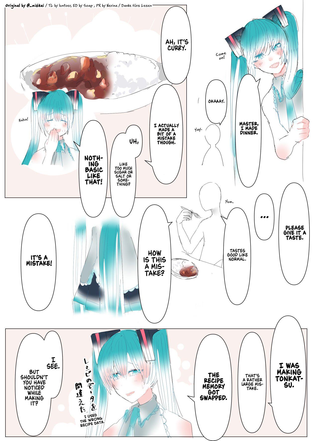 The Daily Life Of Master & Hatsune Miku Chapter 33 #1