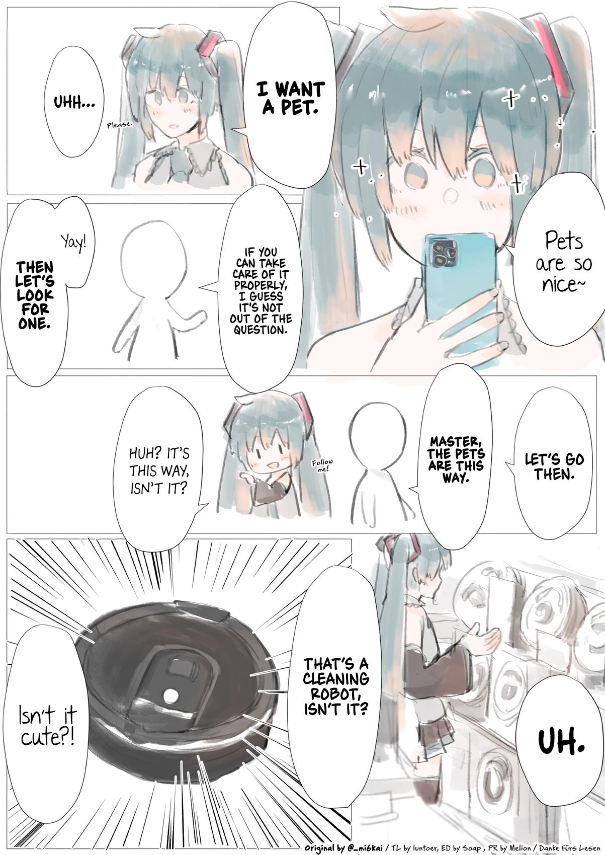 The Daily Life Of Master & Hatsune Miku Chapter 22 #1