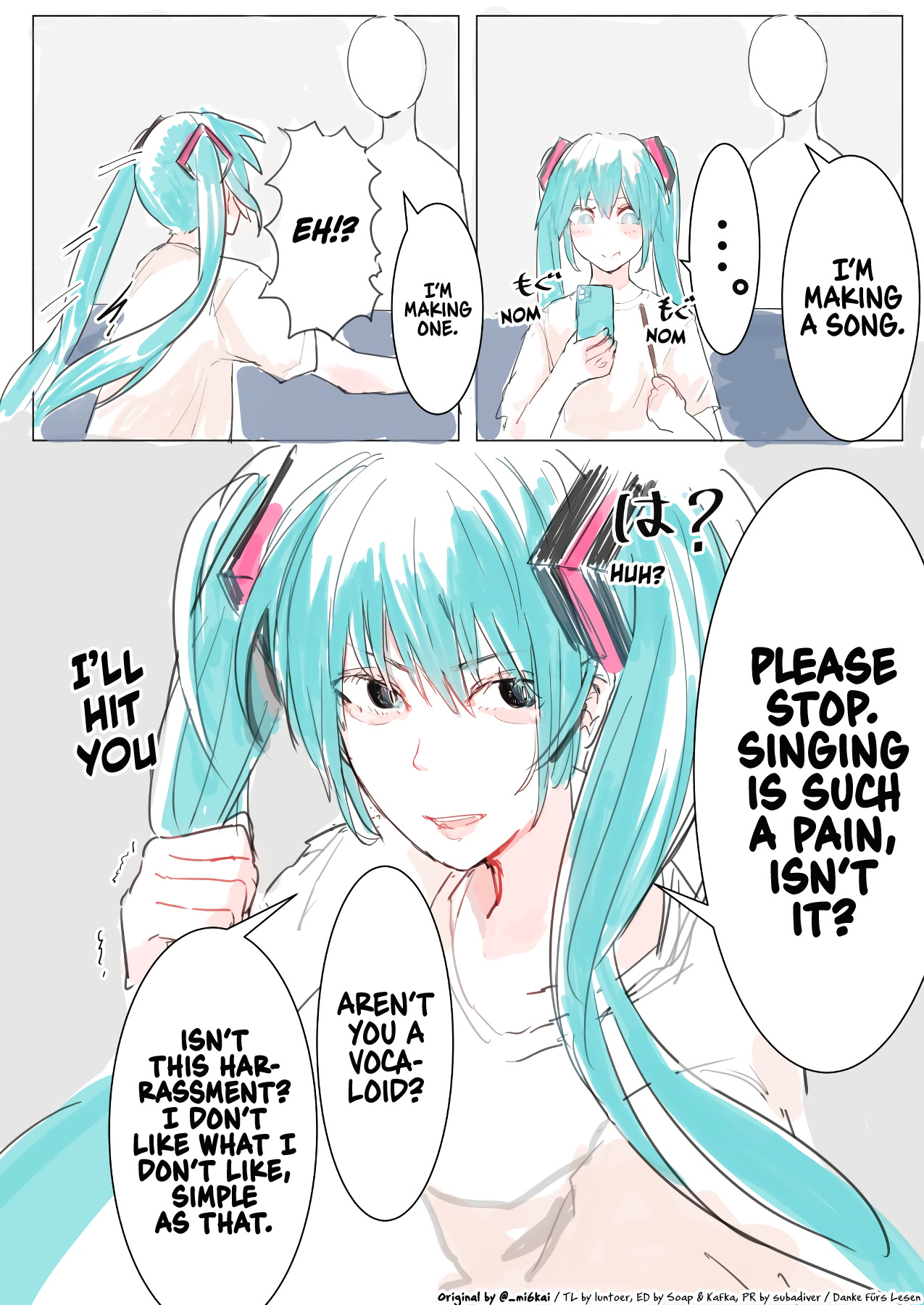 The Daily Life Of Master & Hatsune Miku Chapter 5 #1