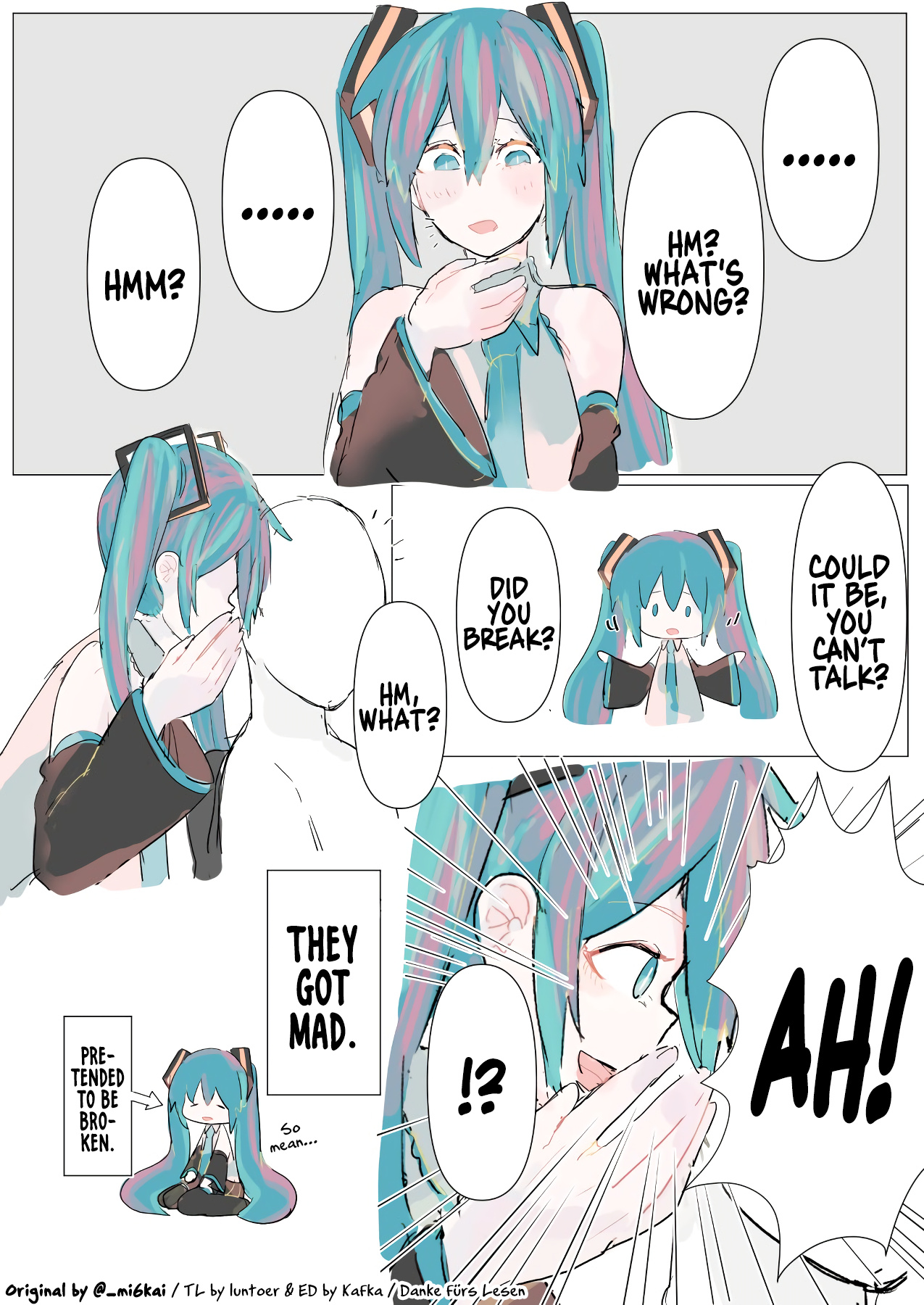 The Daily Life Of Master & Hatsune Miku Chapter 1 #1