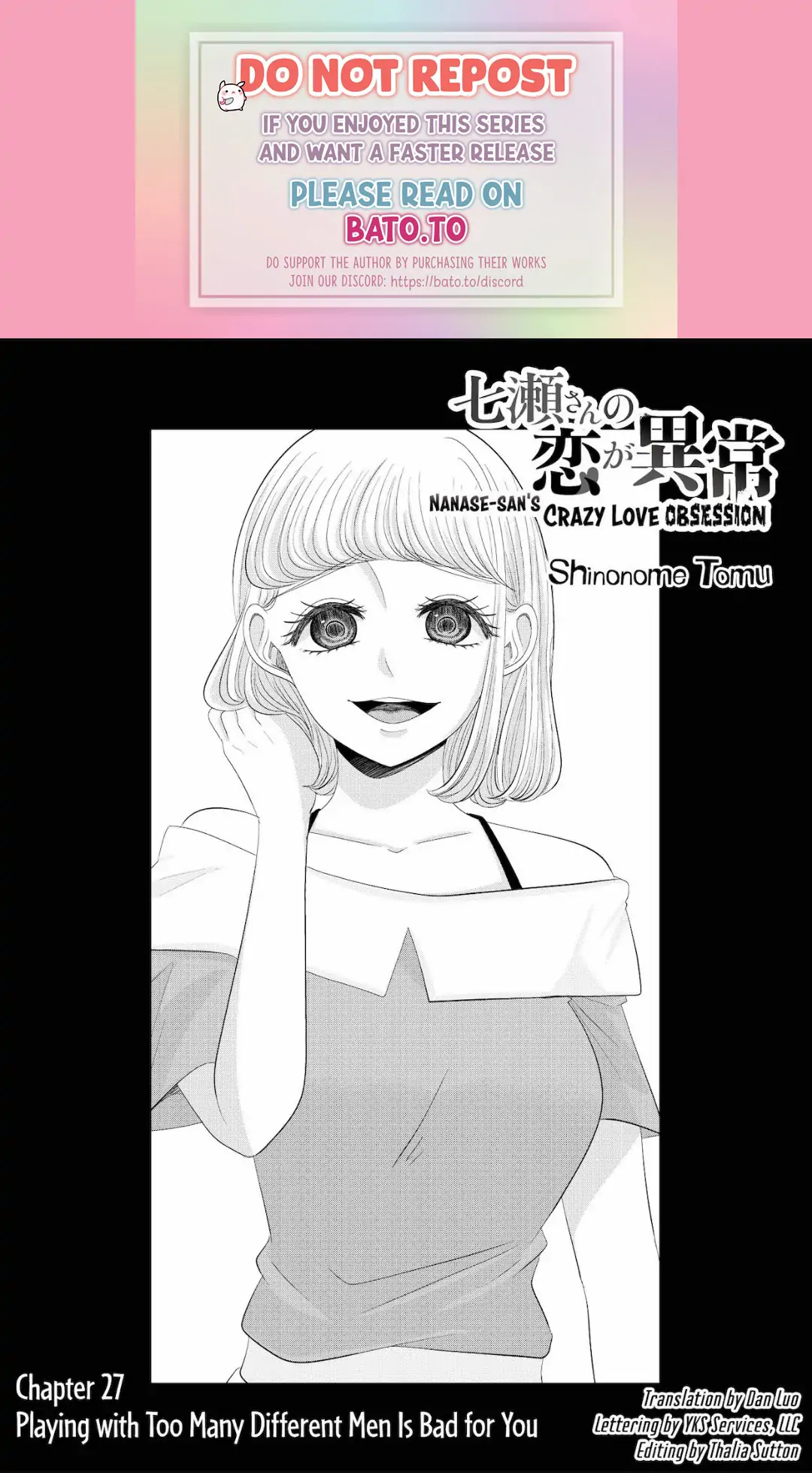 Nanase-San's Crazy Love Obsession Chapter 27 #1