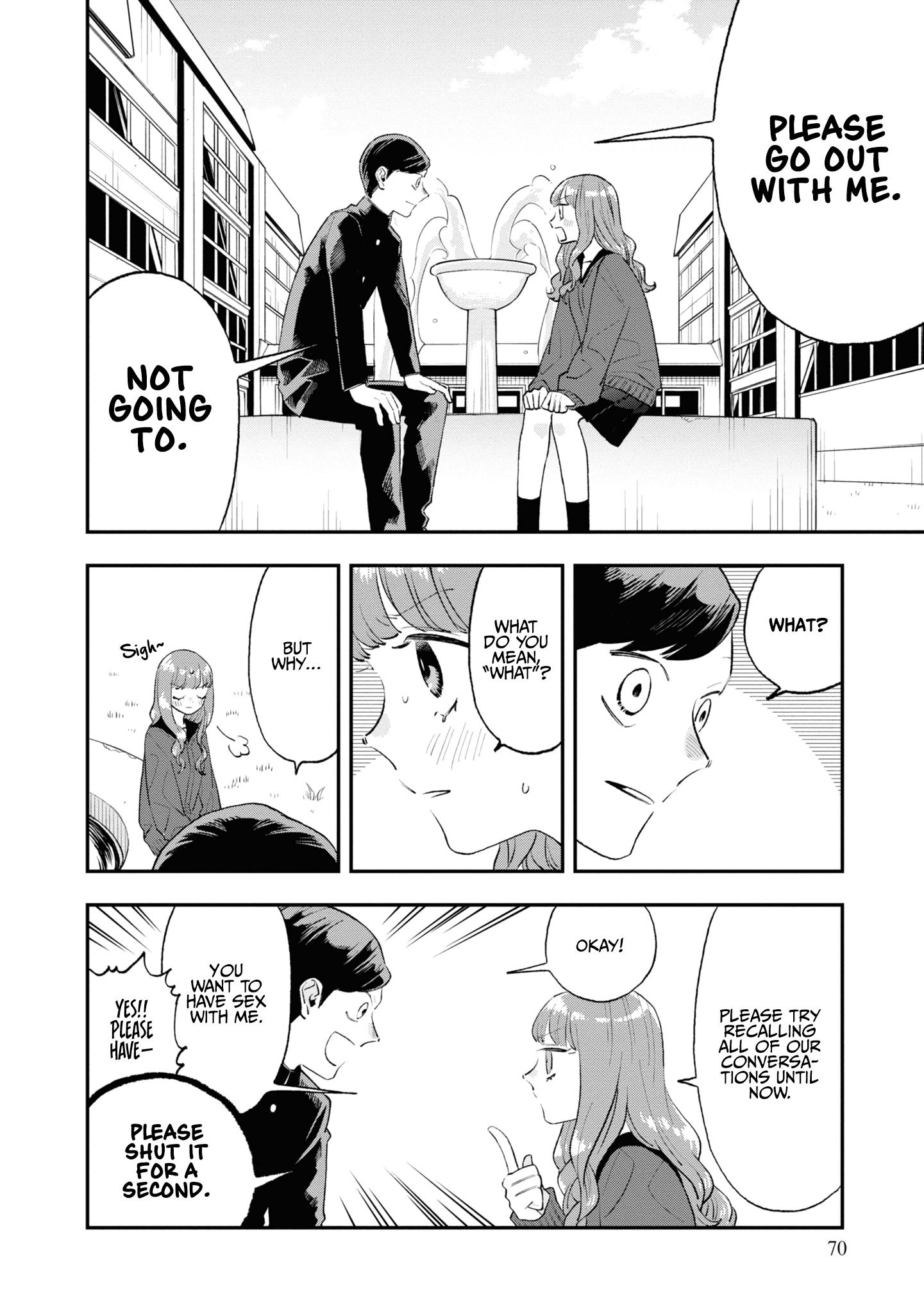The Overly Straightforward Natsume-Kun Can't Properly Confess Chapter 6 #8