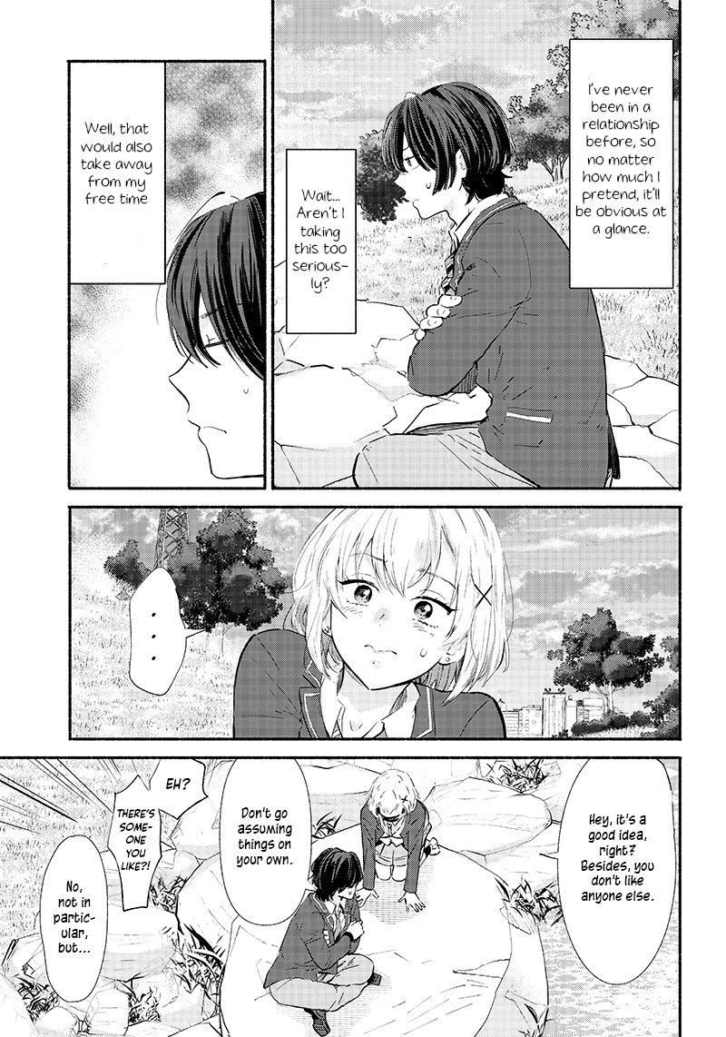 Nee, Mou Isso Tsukiacchau? Osananajimi No Bishoujo Ni Tanomarete, Camo Kareshi Hajimemashita Chapter 2 #3