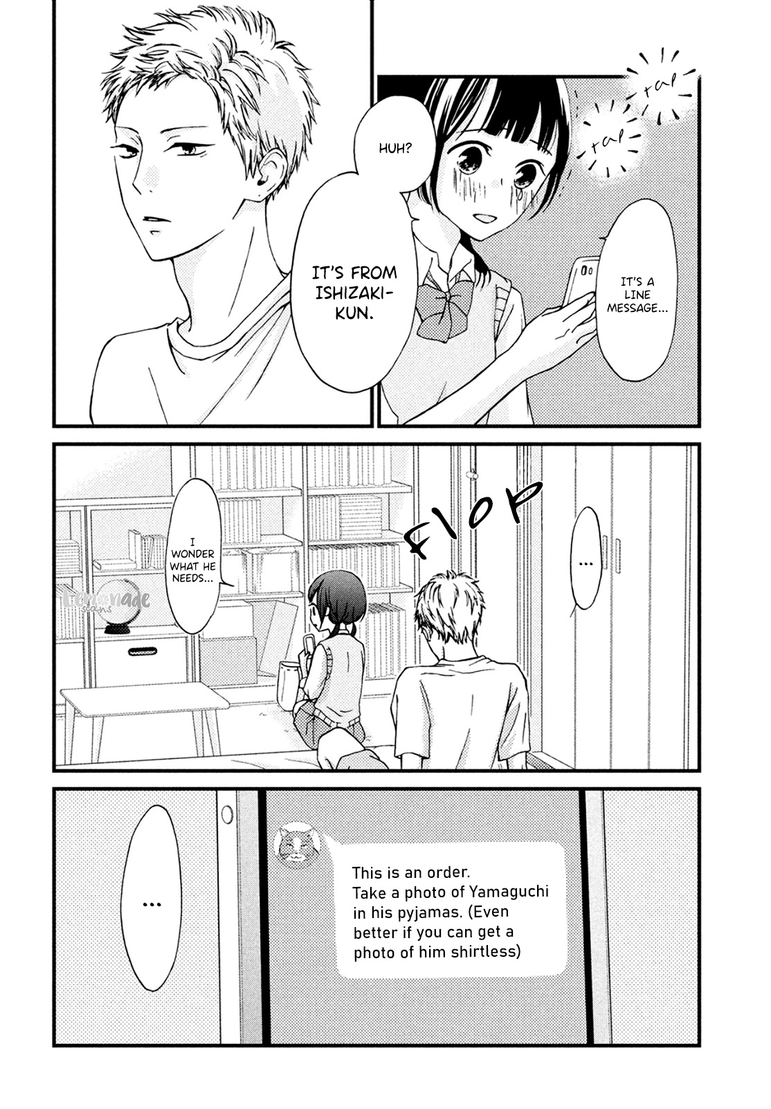 Yamaguchi-Kun Wa Warukunai Chapter 6 #23