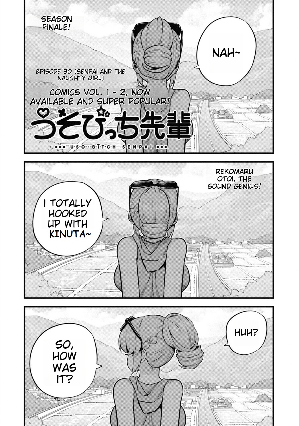 Uso-Bitch Senpai Chapter 30 #1