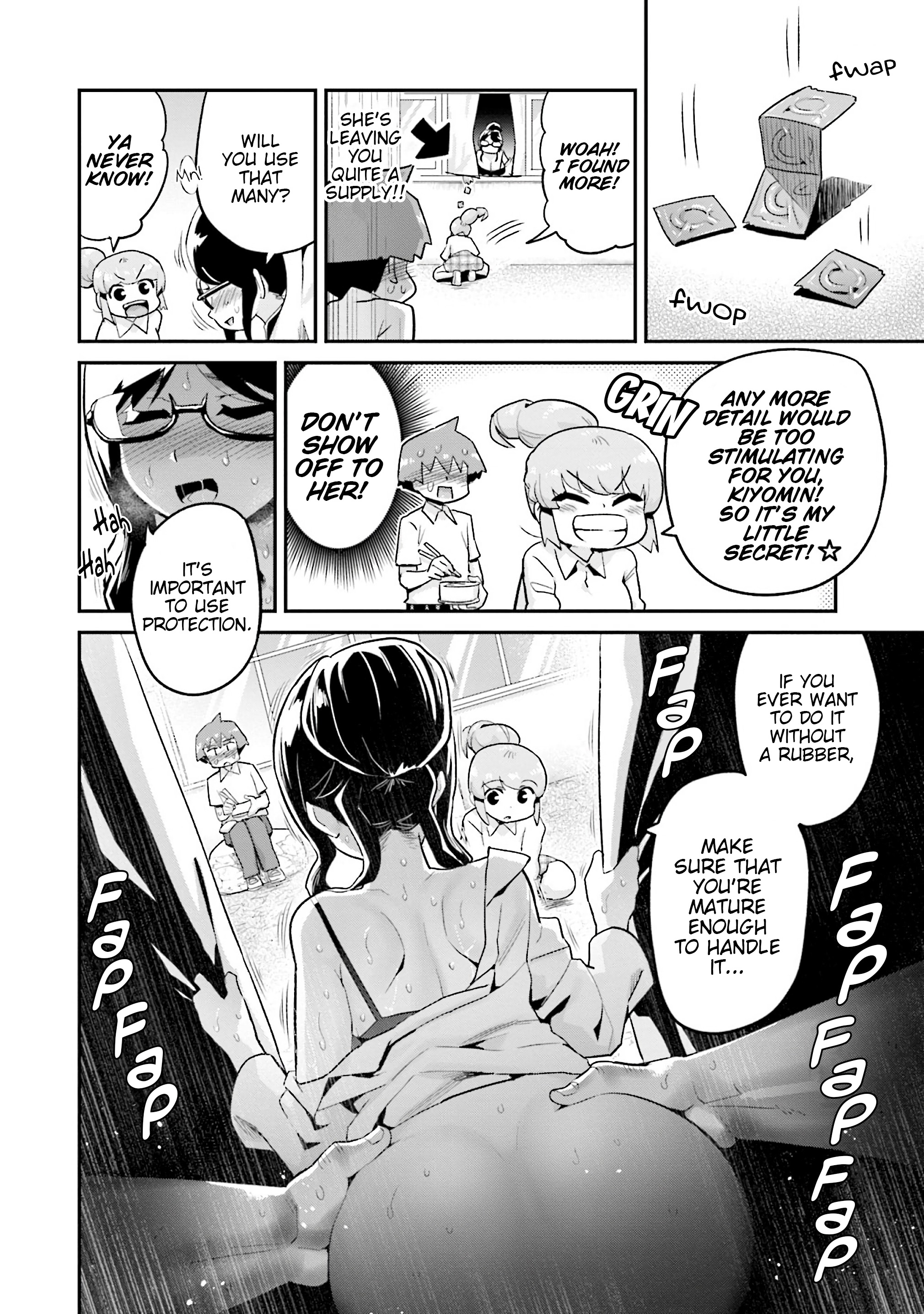 Uso-Bitch Senpai Chapter 17 #8