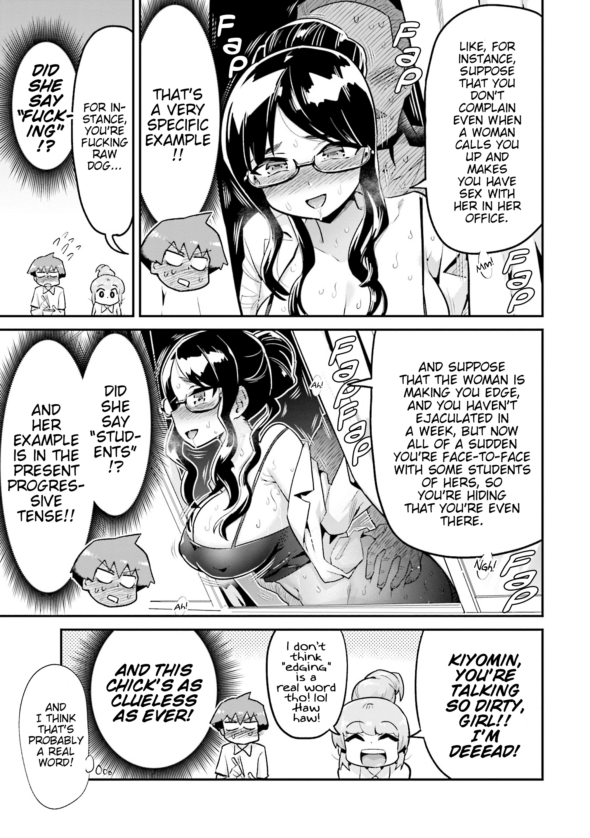 Uso-Bitch Senpai Chapter 17 #9