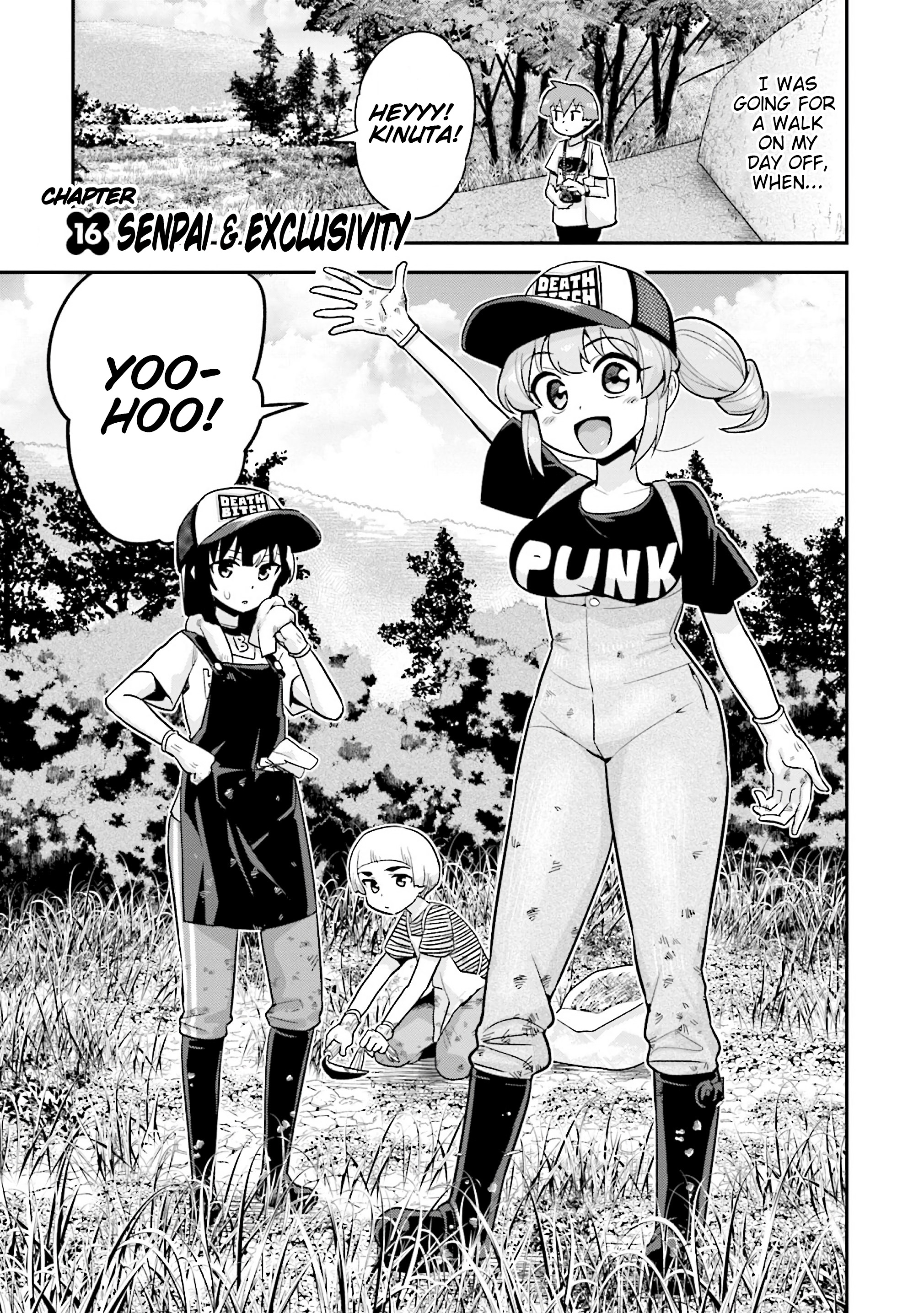 Uso-Bitch Senpai Chapter 16 #1