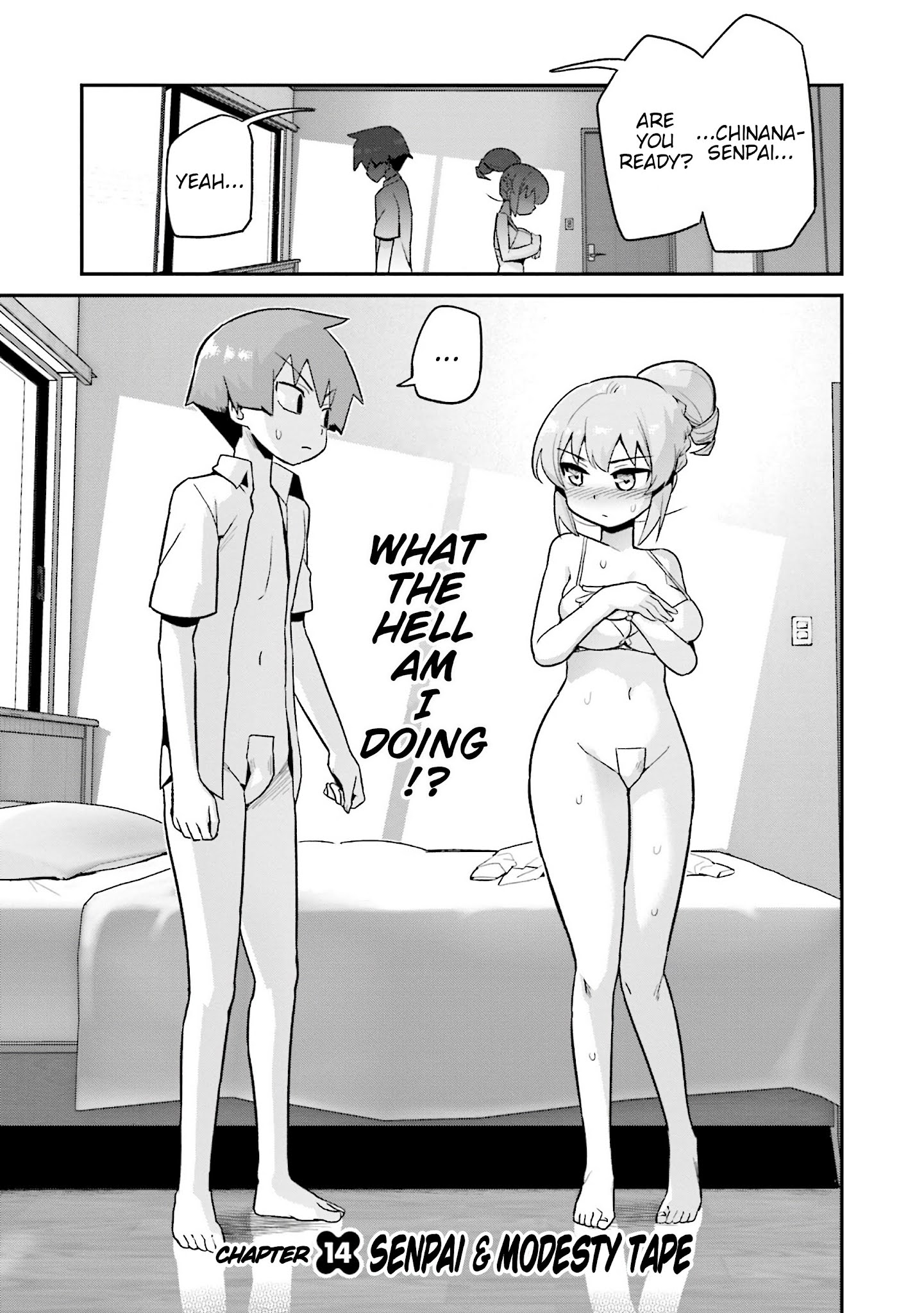 Uso-Bitch Senpai Chapter 14 #1