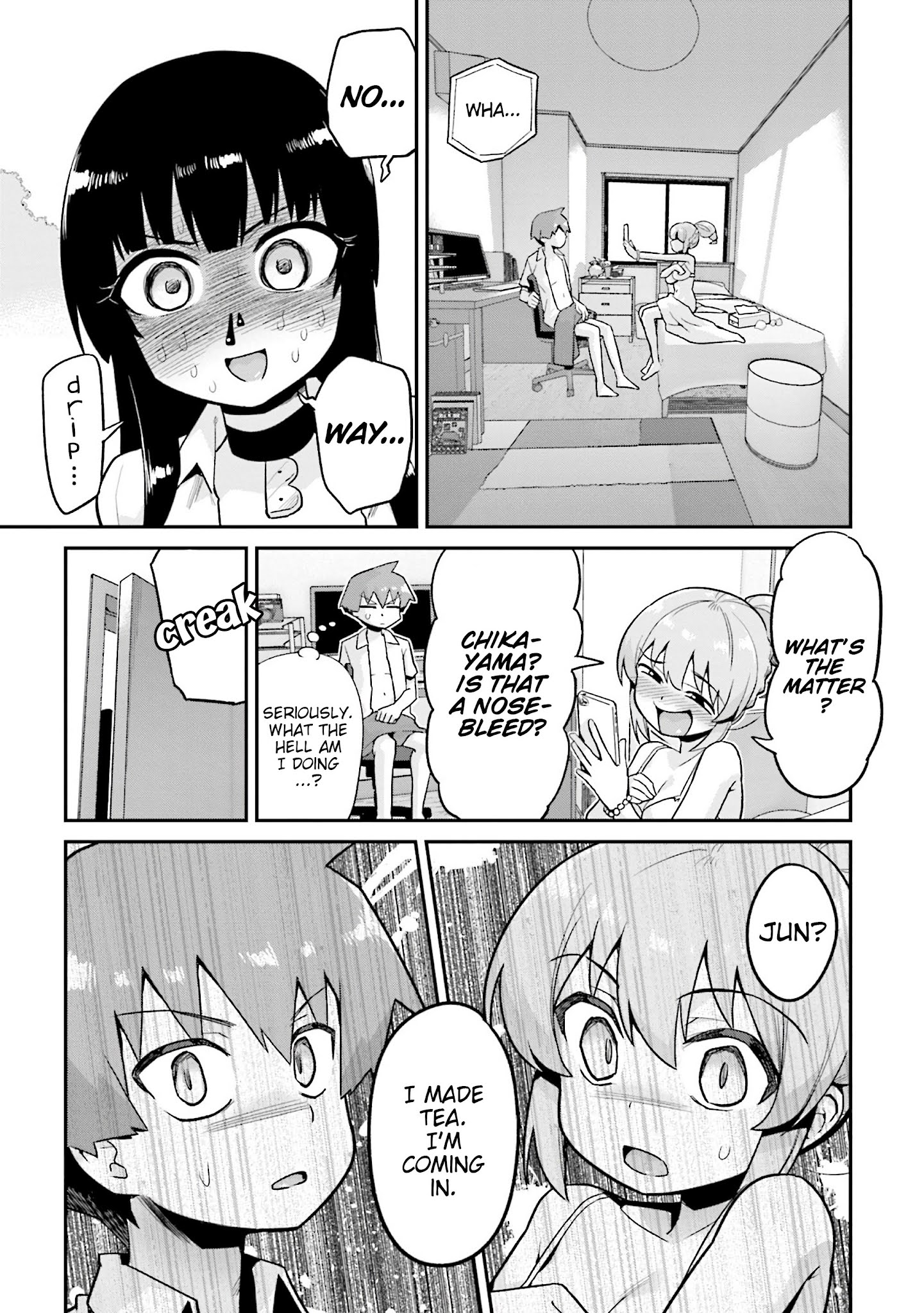 Uso-Bitch Senpai Chapter 14 #9