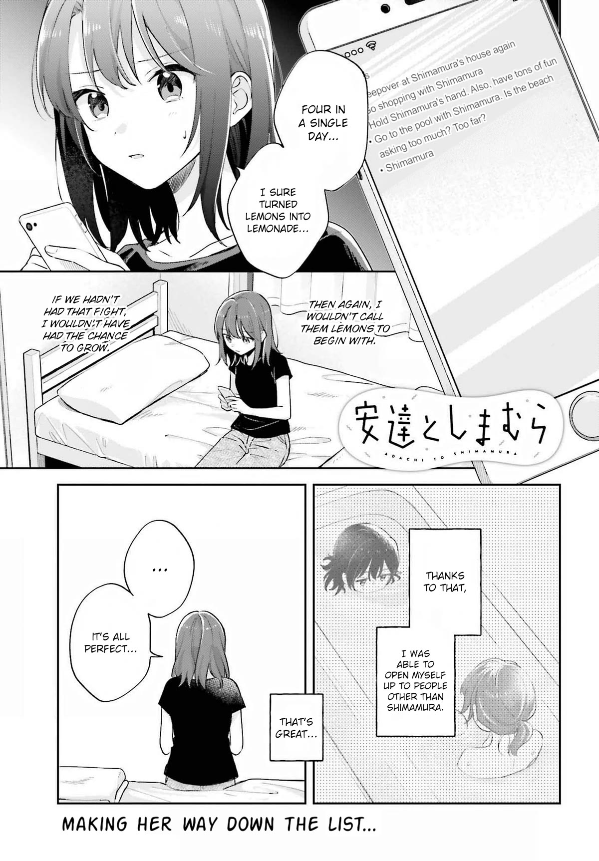 Adachi To Shimamura (Moke Yuzuhara) Chapter 30.1 #1