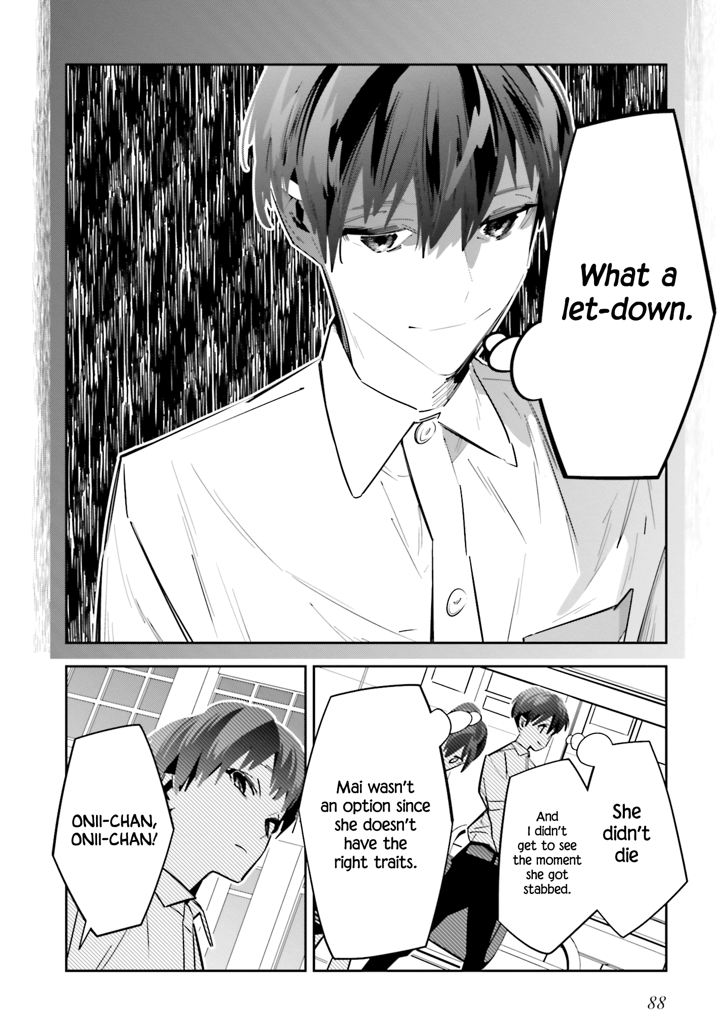 I Reincarnated As The Little Sister Of A Death Game Manga's Murder Mastermind And Failed Chapter 2 #35