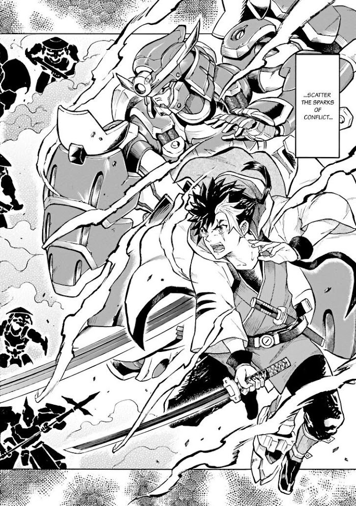 Mobile War History Gundam Burai Chapter 0 #12