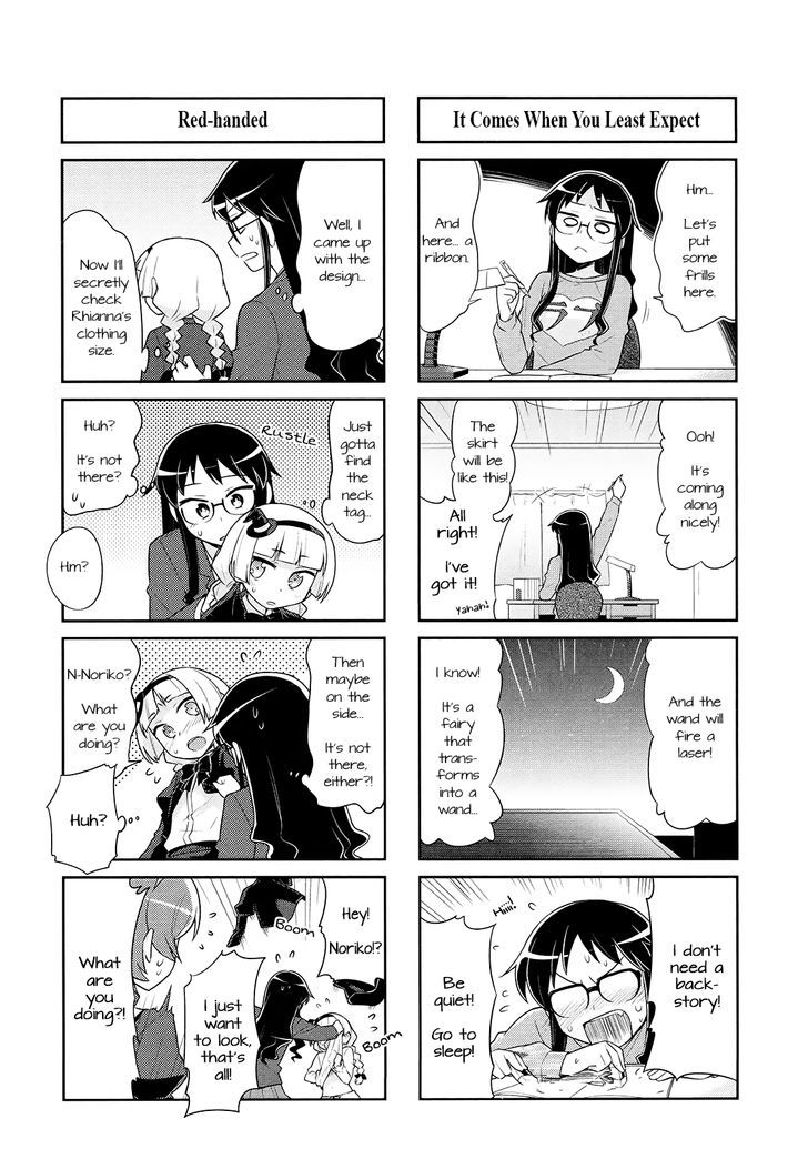 Majo To Houki To Kurobuchi Megane Chapter 7 #3