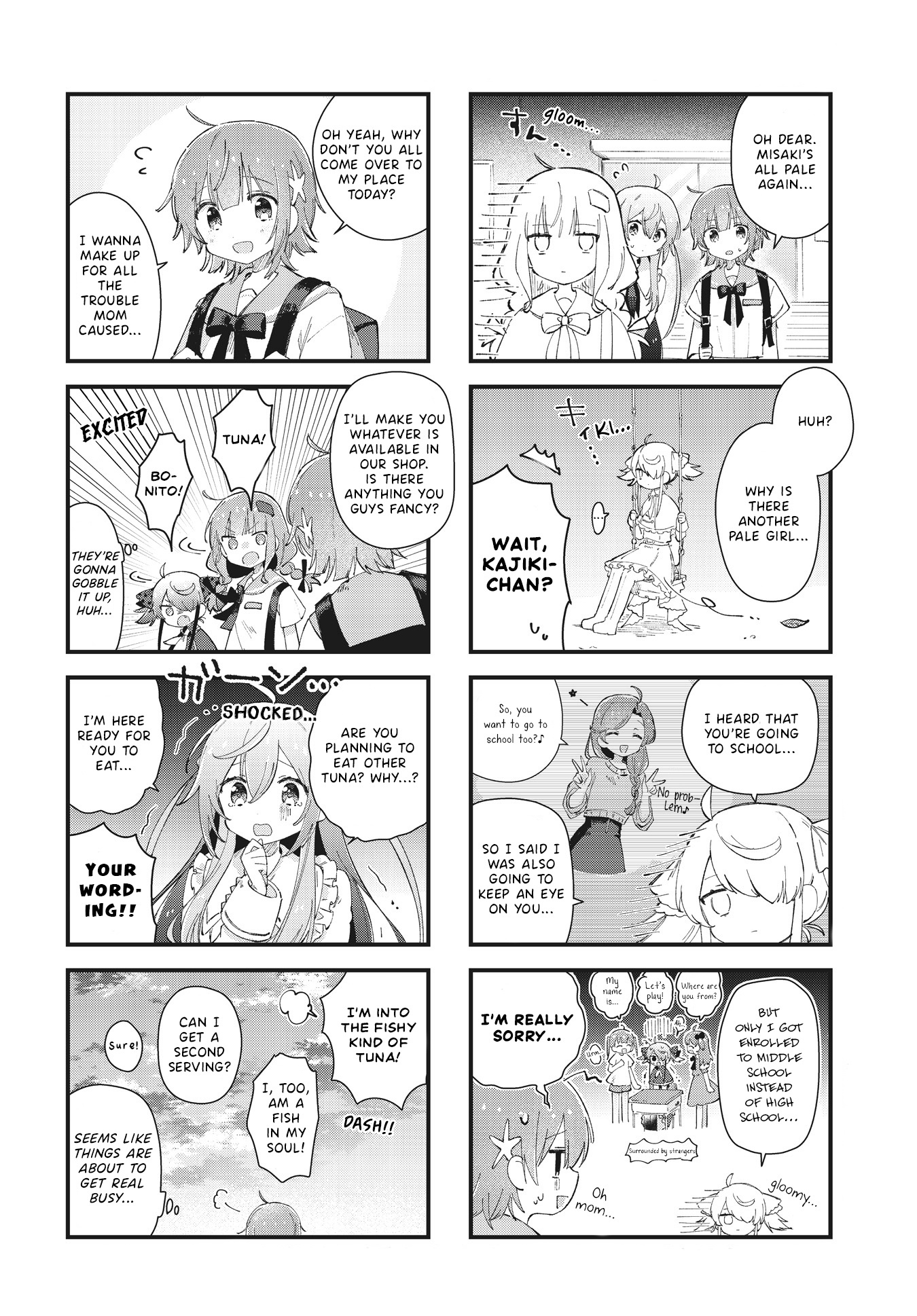 Maguro-Chan Wa Taberaretai! Chapter 4 #8