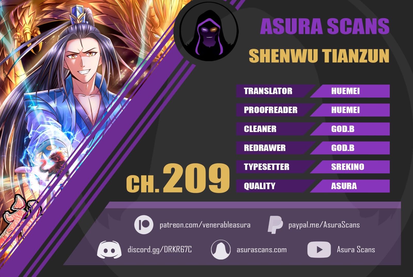 Shenwu Tianzun Chapter 209 #1