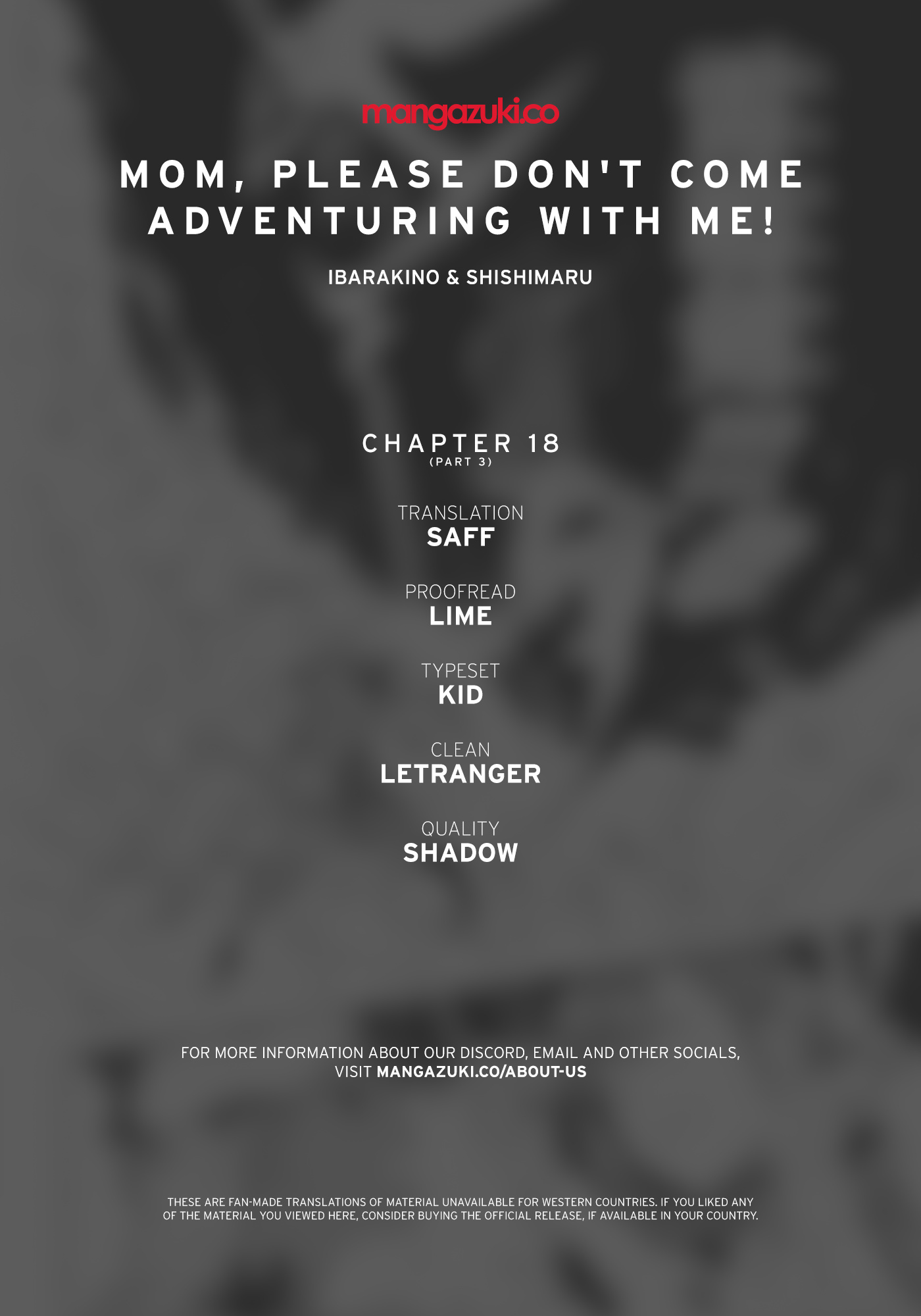 Mom, Please Don't Come Adventuring With Me! ~The Boy Who Was Raised By The Ultimate Overprotective Dragon, Becomes An Adventurer With His Mother~ Chapter 18.3 #1