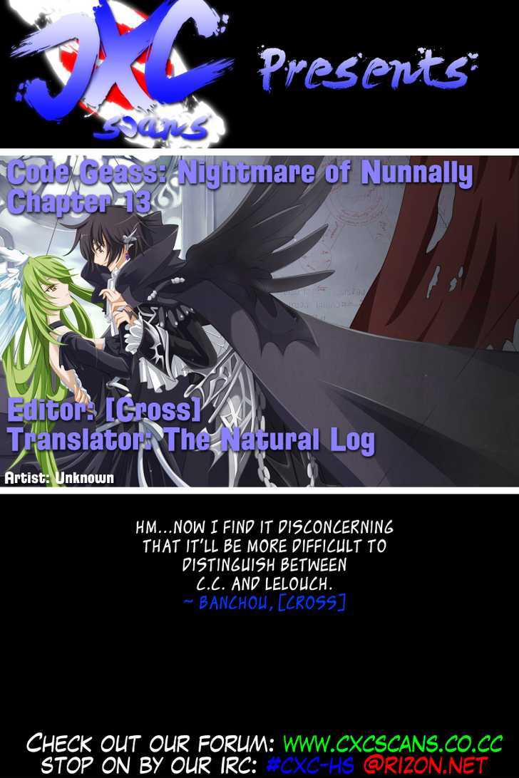 Code Geass: Nightmare Of Nunnally Chapter 13 #34