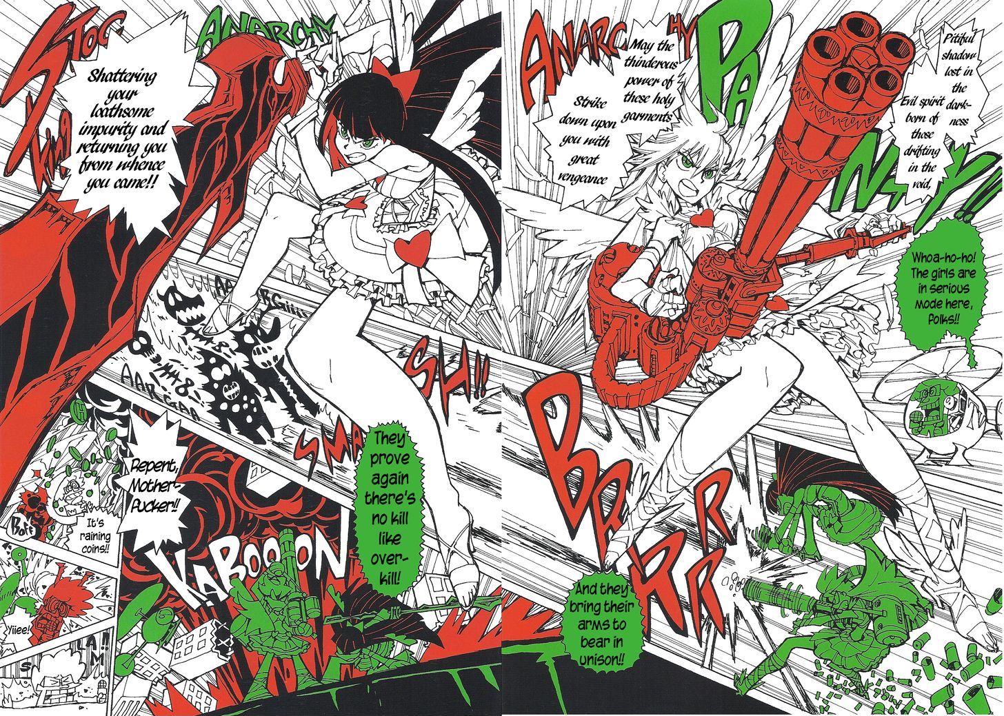 Panty & Stocking With Garterbelt In Manga Strip Chapter 4.5 #10