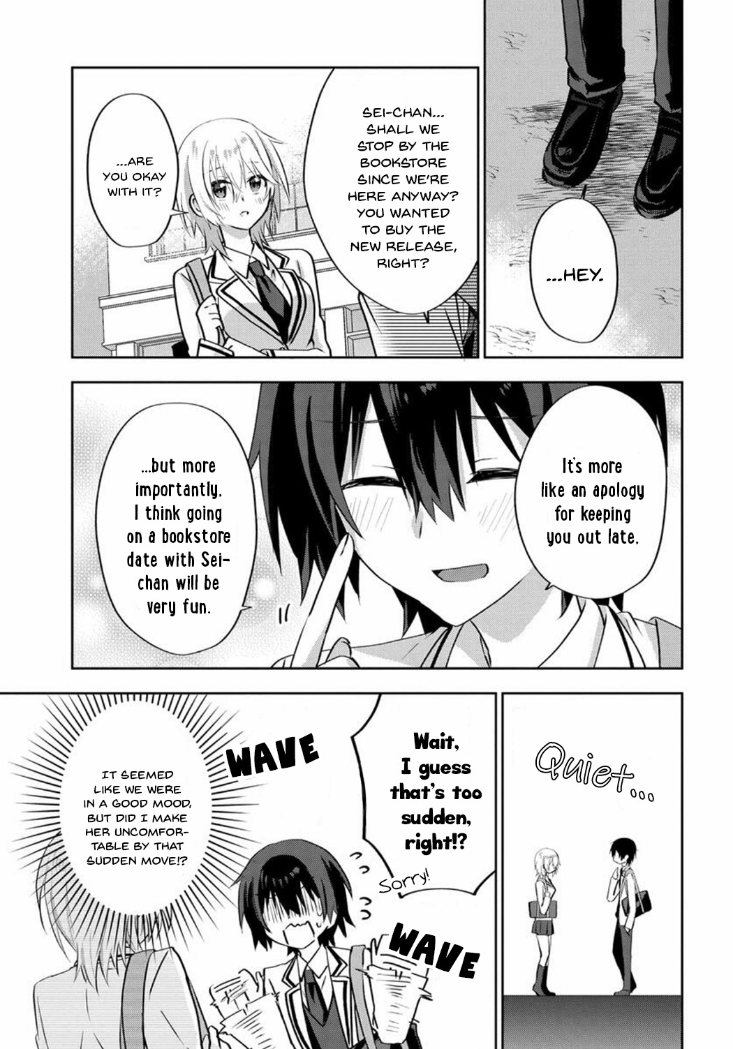 Since I’Ve Entered The World Of Romantic Comedy Manga, I’Ll Do My Best To Make The Losing Heroine Happy Chapter 4.2 #10