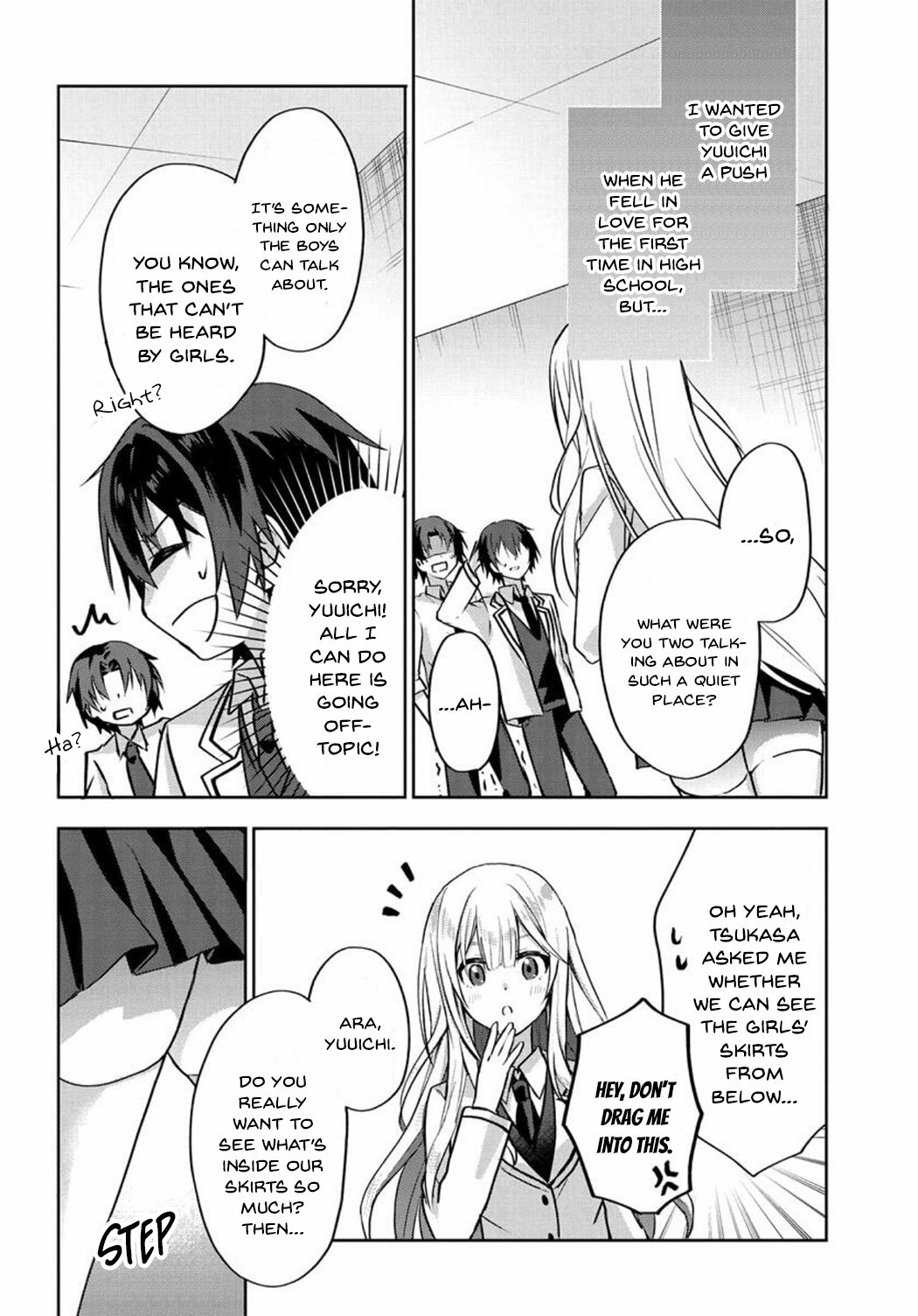 Since I’Ve Entered The World Of Romantic Comedy Manga, I’Ll Do My Best To Make The Losing Heroine Happy Chapter 3.1 #8