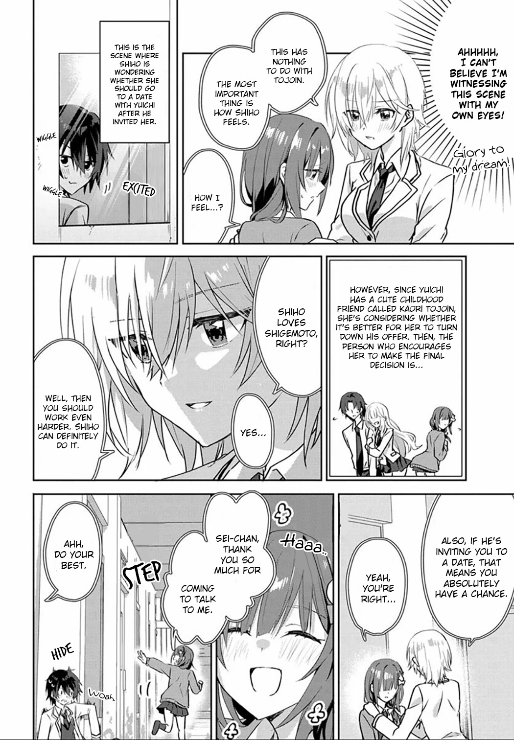 Since I’Ve Entered The World Of Romantic Comedy Manga, I’Ll Do My Best To Make The Losing Heroine Happy Chapter 1 #11