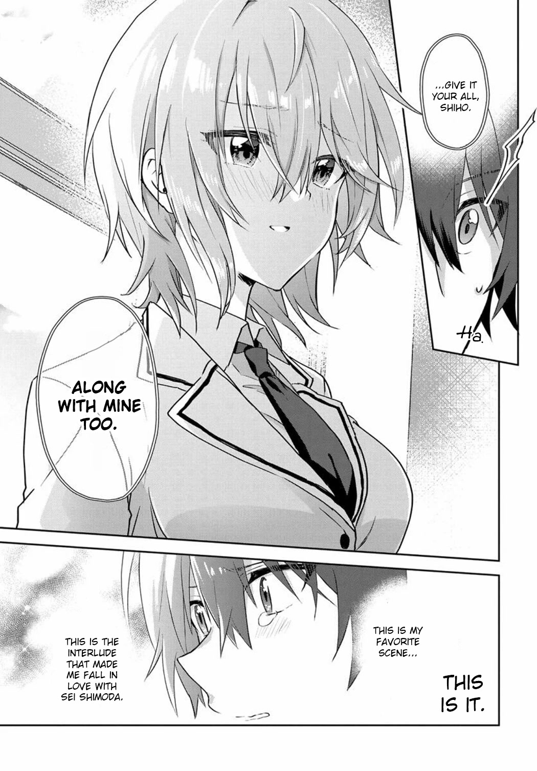 Since I’Ve Entered The World Of Romantic Comedy Manga, I’Ll Do My Best To Make The Losing Heroine Happy Chapter 1 #12