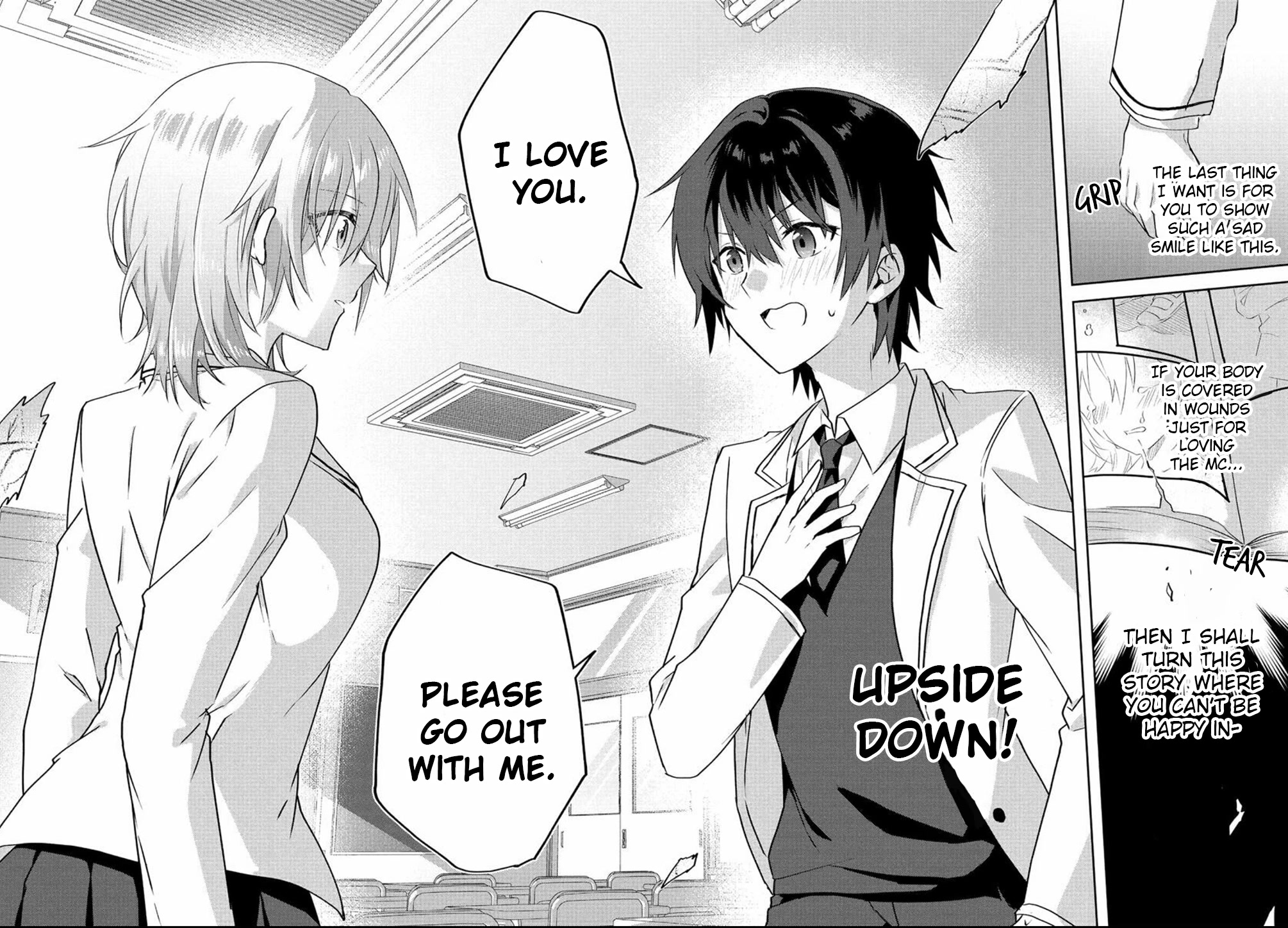 Since I’Ve Entered The World Of Romantic Comedy Manga, I’Ll Do My Best To Make The Losing Heroine Happy Chapter 1 #17